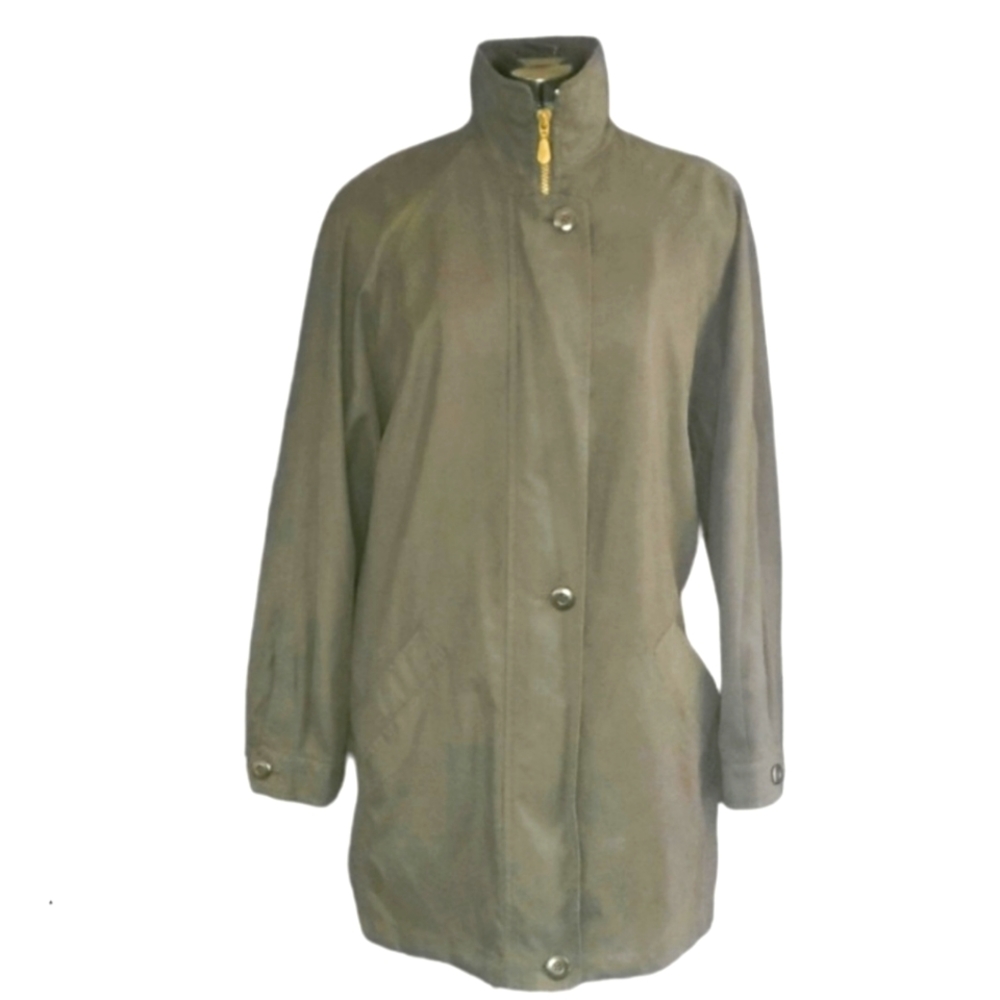 London Fog Zip and Button Coat